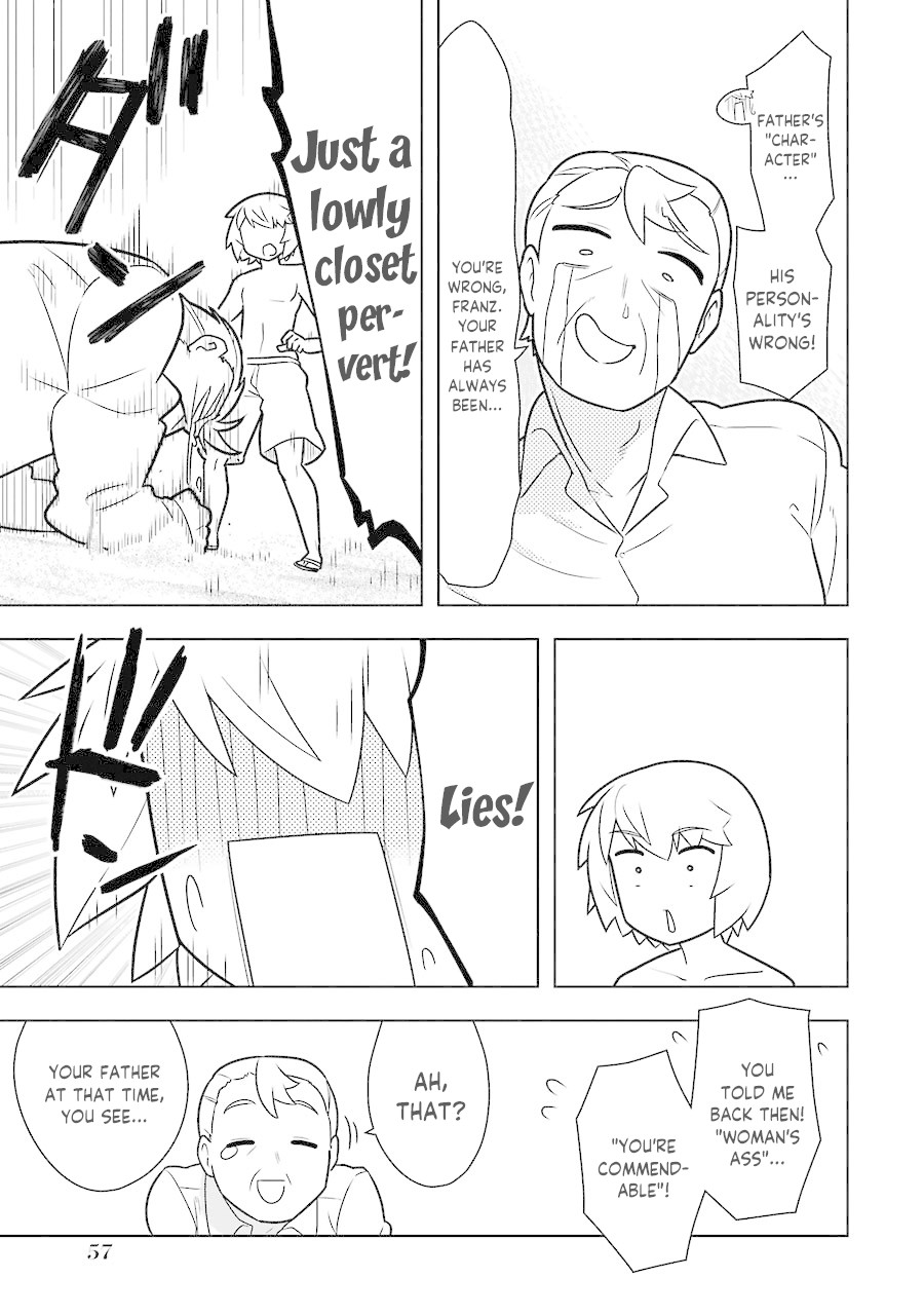 Though Young People Recoil From Entering the Black Magic Industry, I Found Its Treatment of Employees Quite Good When I Entered It, and the President and Familiar Are Cute Too So Everything Is Awesome! Chapter 20 page 5 - Chapter 20: Parents' House and The Ancestor