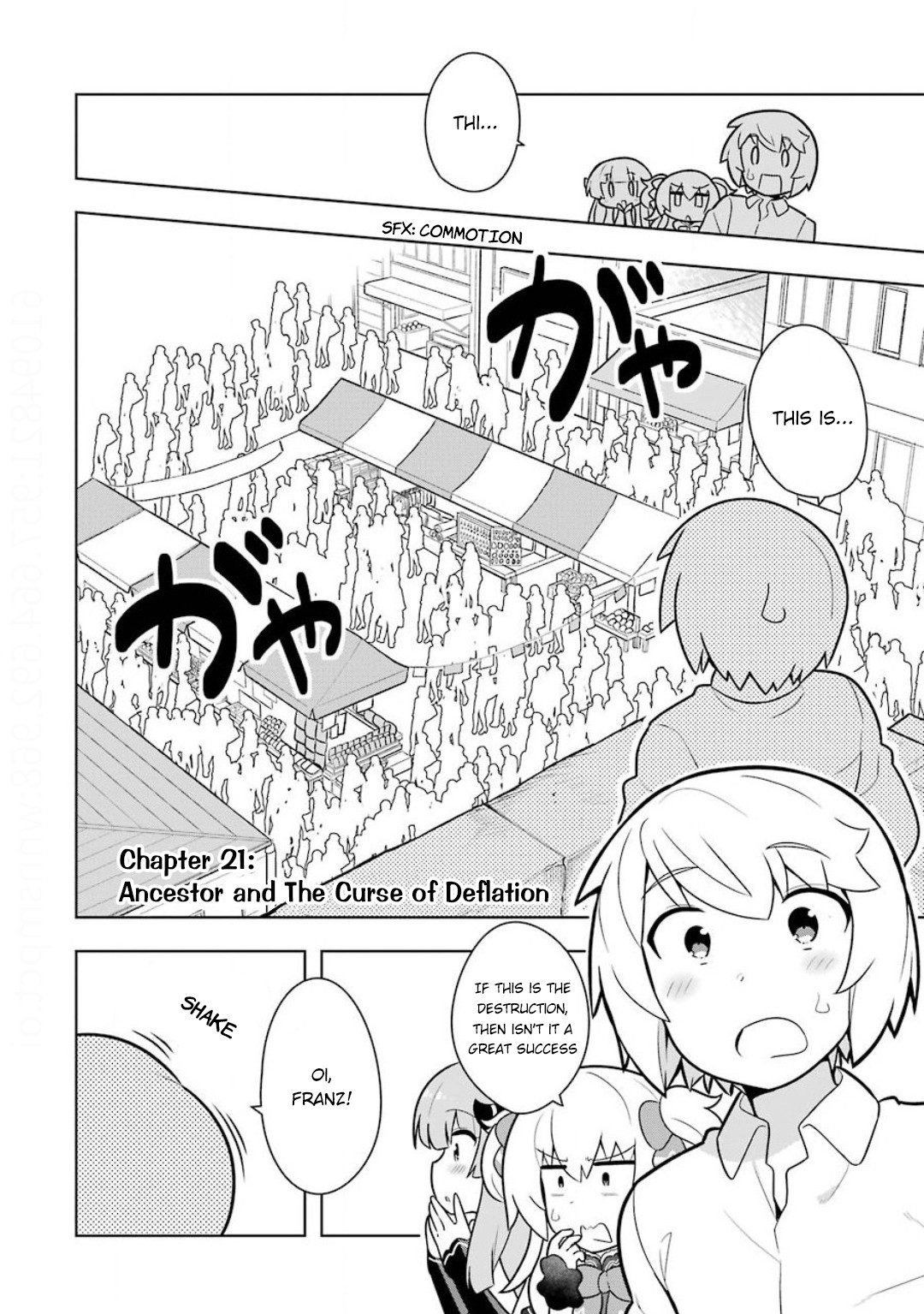 Though Young People Recoil From Entering the Black Magic Industry, I Found Its Treatment of Employees Quite Good When I Entered It, and the President and Familiar Are Cute Too So Everything Is Awesome! Chapter 21 page 2 - Chapter 21: Ancestor and The Curse of Deflation