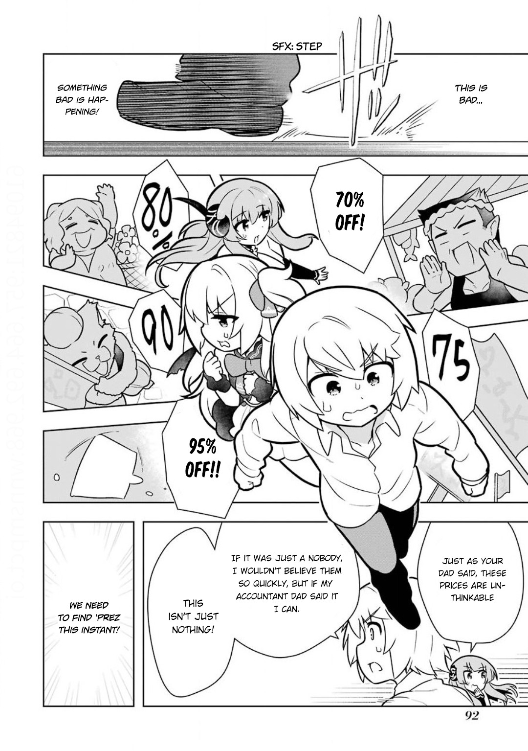 Though Young People Recoil From Entering the Black Magic Industry, I Found Its Treatment of Employees Quite Good When I Entered It, and the President and Familiar Are Cute Too So Everything Is Awesome! Chapter 21 page 4 - Chapter 21: Ancestor and The Curse of Deflation