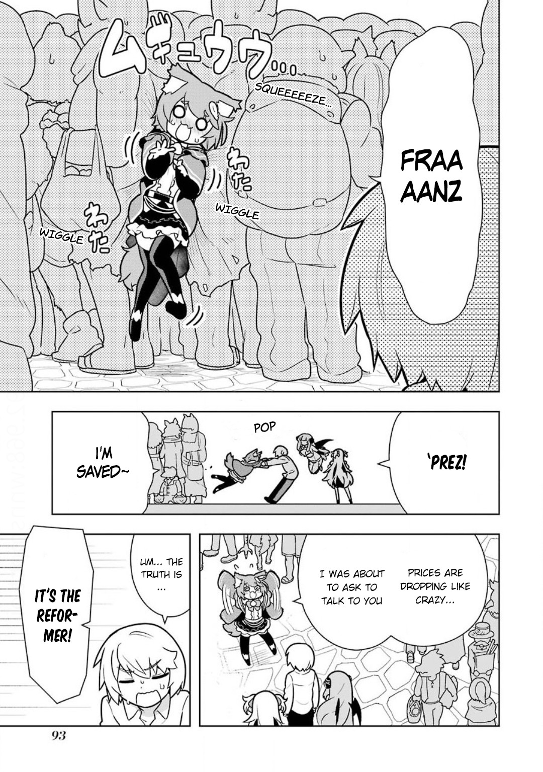 Though Young People Recoil From Entering the Black Magic Industry, I Found Its Treatment of Employees Quite Good When I Entered It, and the President and Familiar Are Cute Too So Everything Is Awesome! Chapter 21 page 5 - Chapter 21: Ancestor and The Curse of Deflation