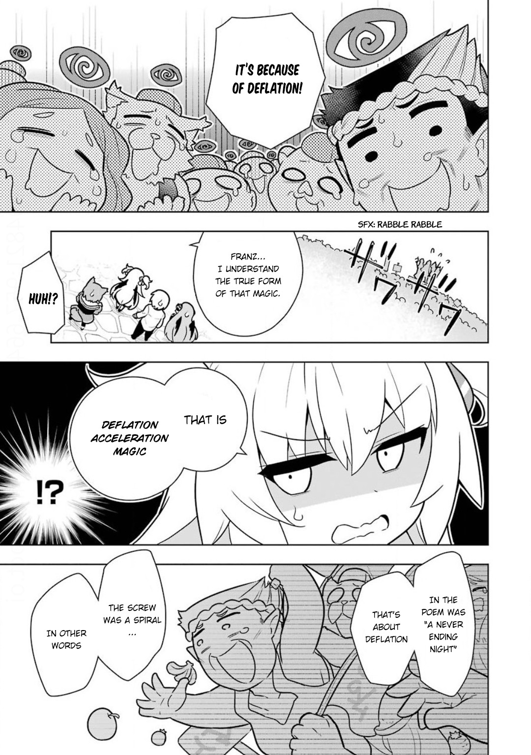 Though Young People Recoil From Entering the Black Magic Industry, I Found Its Treatment of Employees Quite Good When I Entered It, and the President and Familiar Are Cute Too So Everything Is Awesome! Chapter 21 page 7 - Chapter 21: Ancestor and The Curse of Deflation