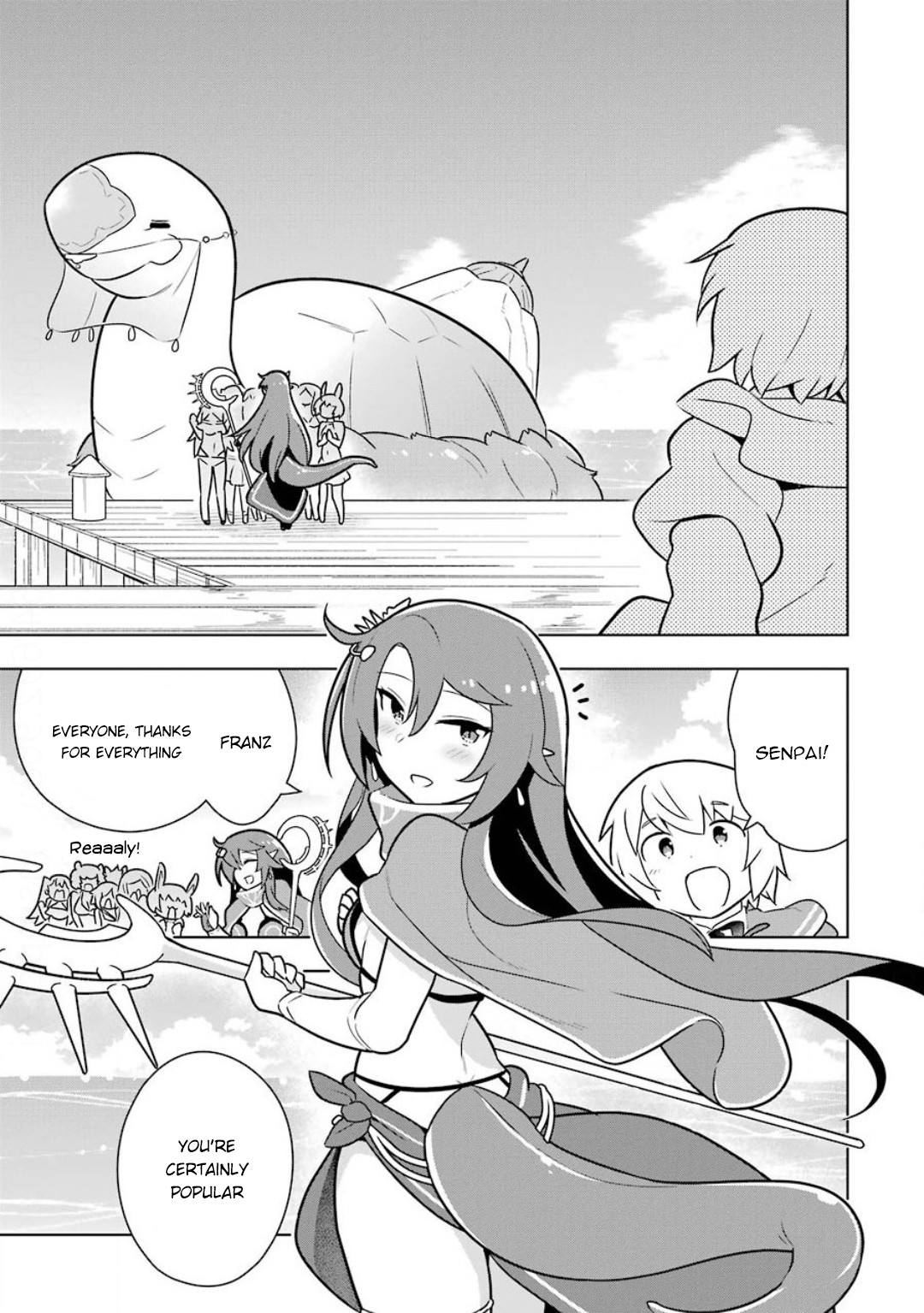 Though Young People Recoil From Entering the Black Magic Industry, I Found Its Treatment of Employees Quite Good When I Entered It, and the President and Familiar Are Cute Too So Everything Is Awesome! Chapter 22 page 19 - Chapter 22: Seniors and Juniors