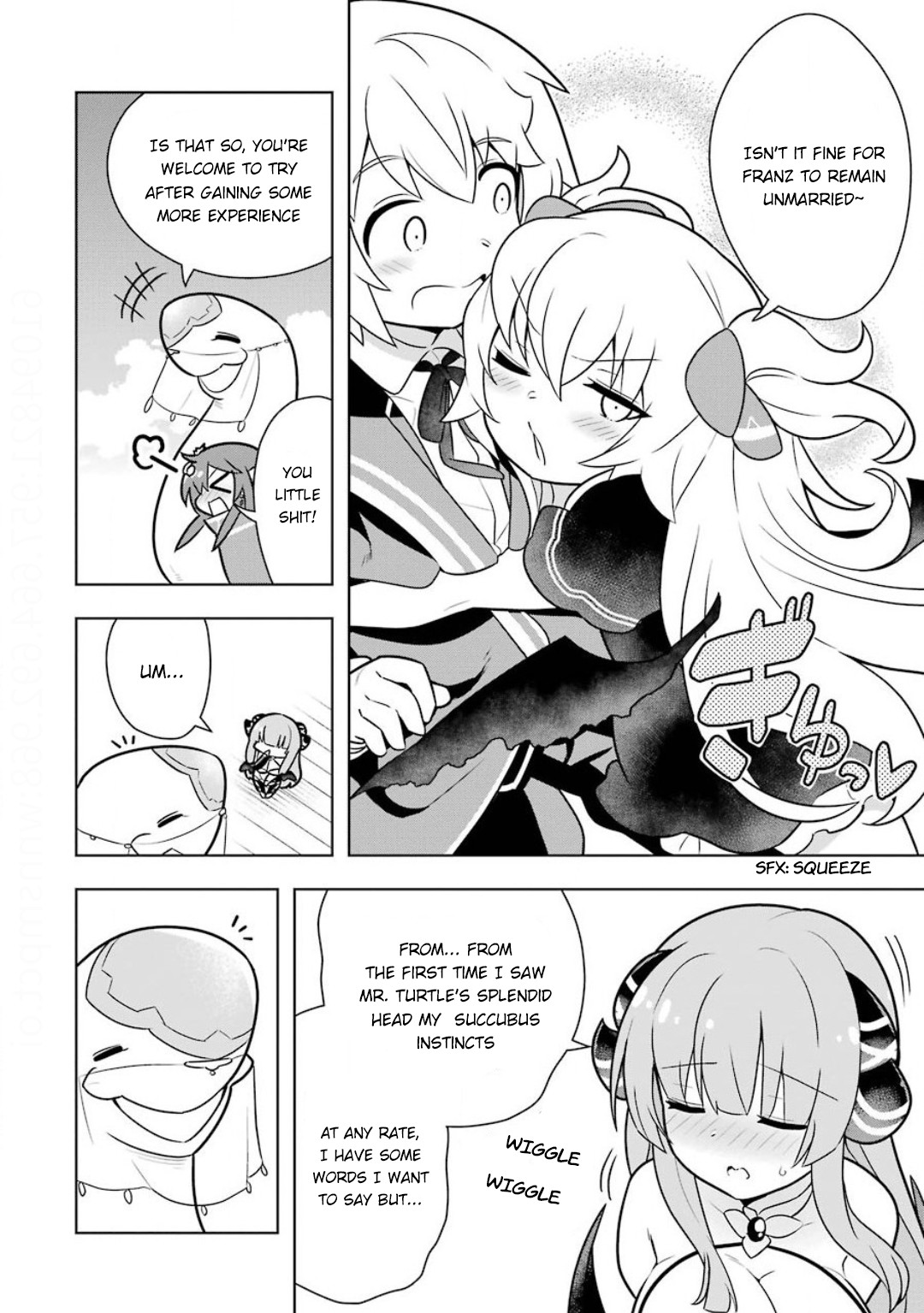 Though Young People Recoil From Entering the Black Magic Industry, I Found Its Treatment of Employees Quite Good When I Entered It, and the President and Familiar Are Cute Too So Everything Is Awesome! Chapter 22 page 22 - Chapter 22: Seniors and Juniors