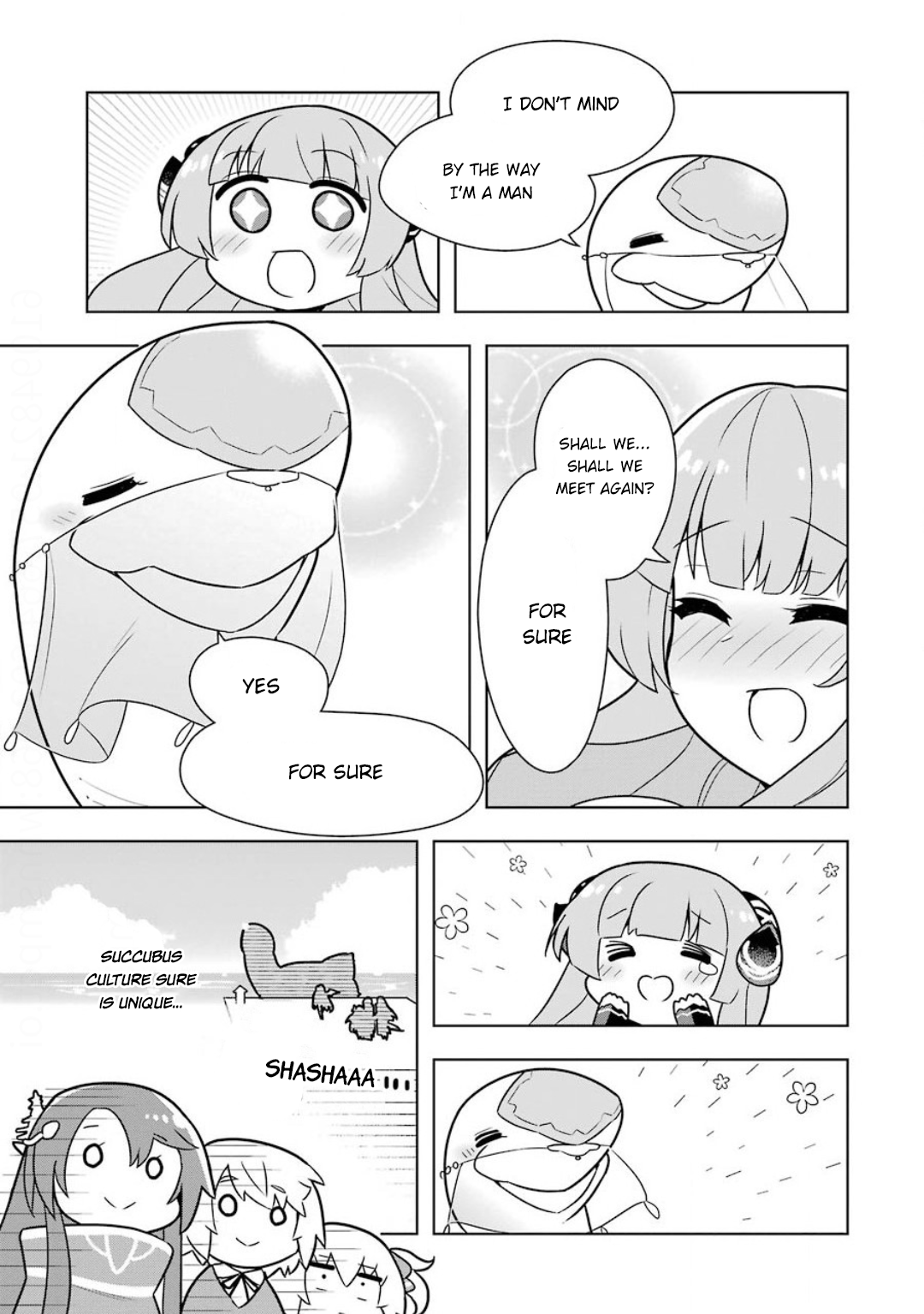 Though Young People Recoil From Entering the Black Magic Industry, I Found Its Treatment of Employees Quite Good When I Entered It, and the President and Familiar Are Cute Too So Everything Is Awesome! Chapter 22 page 23 - Chapter 22: Seniors and Juniors