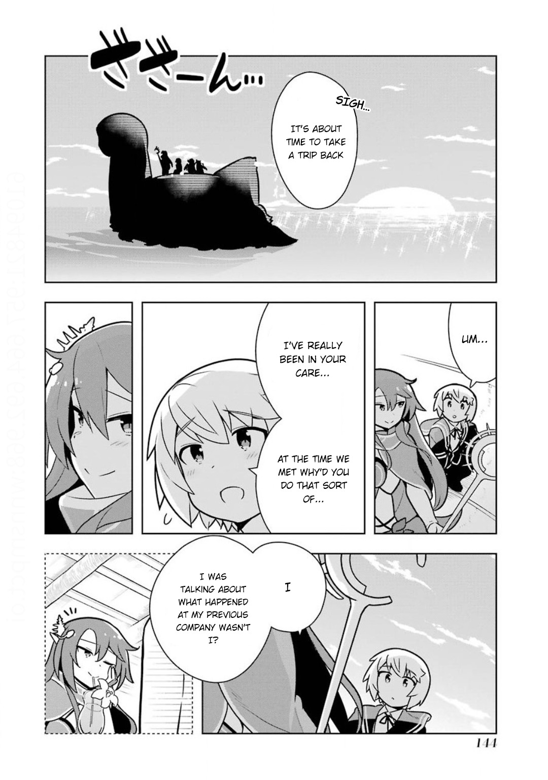Though Young People Recoil From Entering the Black Magic Industry, I Found Its Treatment of Employees Quite Good When I Entered It, and the President and Familiar Are Cute Too So Everything Is Awesome! Chapter 22 page 24 - Chapter 22: Seniors and Juniors