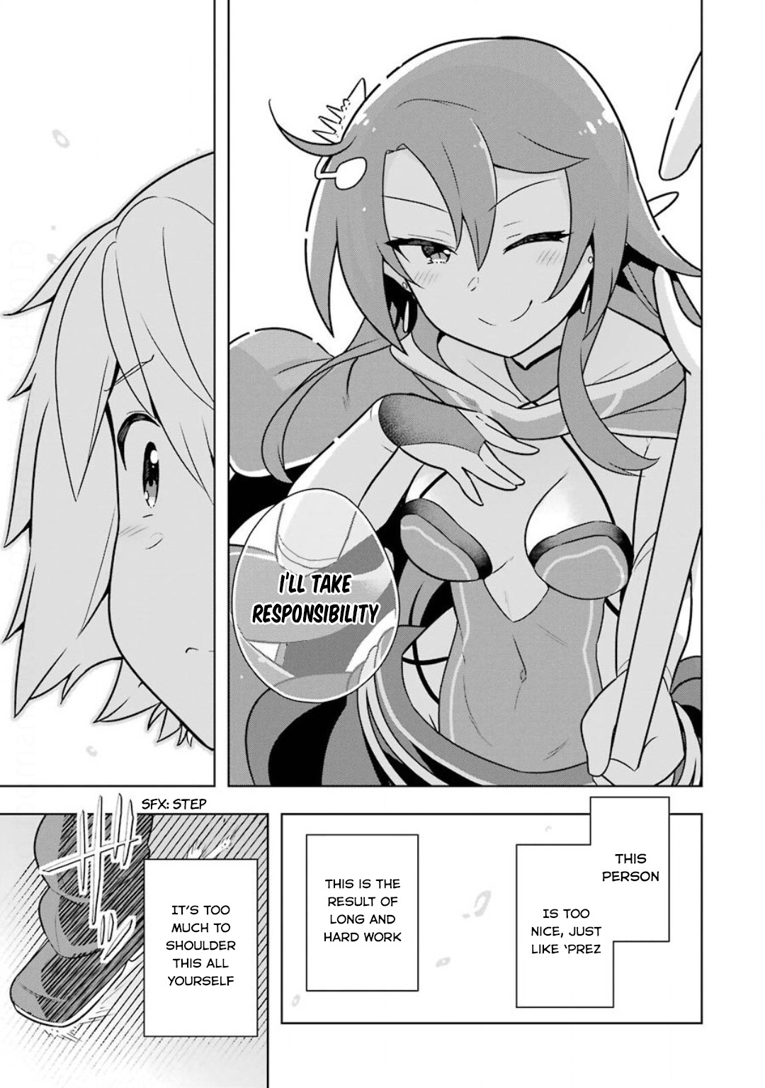 Though Young People Recoil From Entering the Black Magic Industry, I Found Its Treatment of Employees Quite Good When I Entered It, and the President and Familiar Are Cute Too So Everything Is Awesome! Chapter 22 page 27 - Chapter 22: Seniors and Juniors