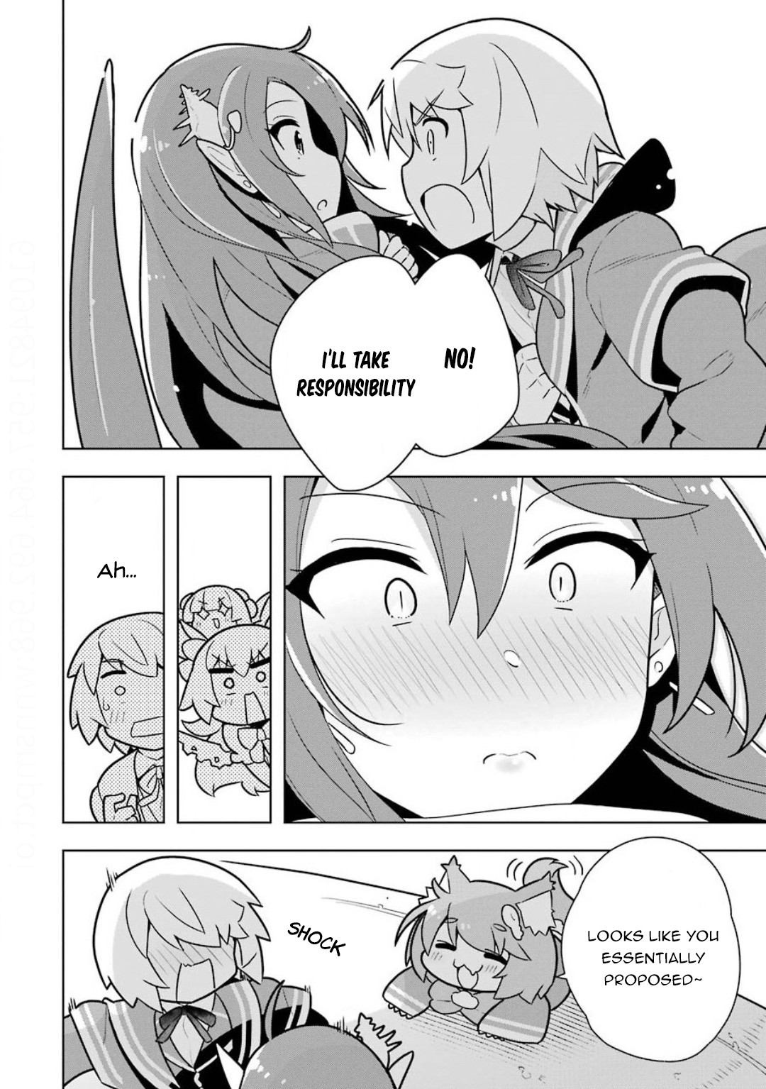 Though Young People Recoil From Entering the Black Magic Industry, I Found Its Treatment of Employees Quite Good When I Entered It, and the President and Familiar Are Cute Too So Everything Is Awesome! Chapter 22 page 28 - Chapter 22: Seniors and Juniors