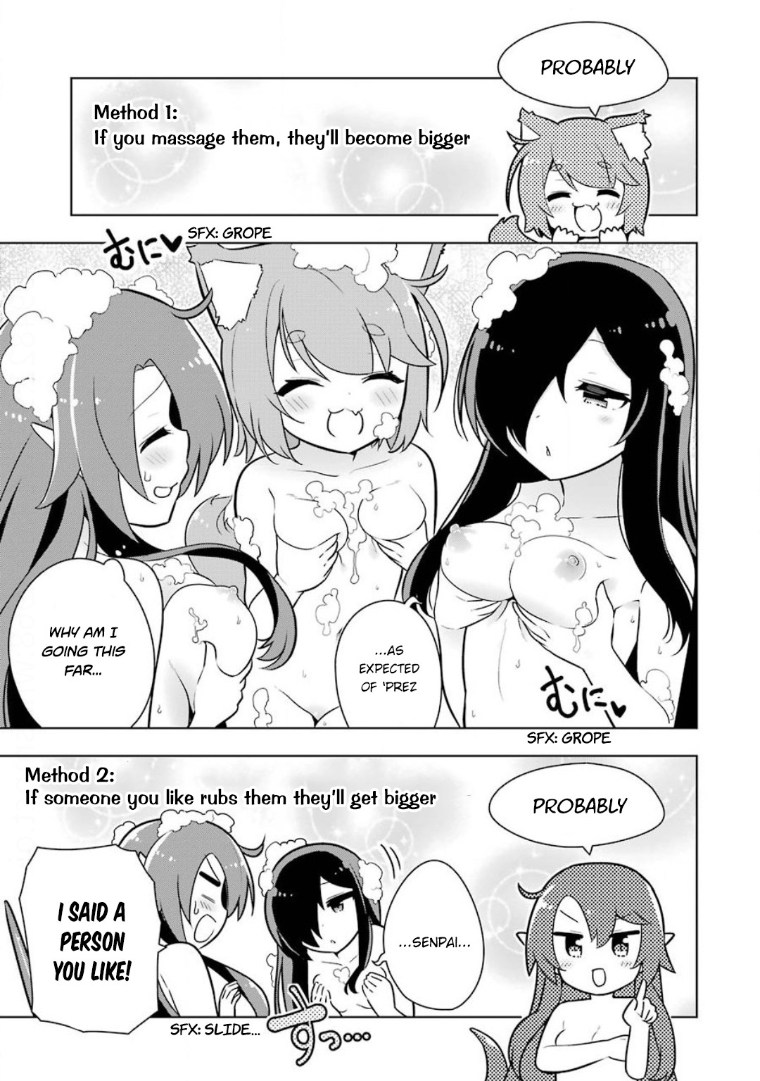 Though Young People Recoil From Entering the Black Magic Industry, I Found Its Treatment of Employees Quite Good When I Entered It, and the President and Familiar Are Cute Too So Everything Is Awesome! Chapter 23.5 page 3 - Chapter 23.5: Seniors and Juniors and Another