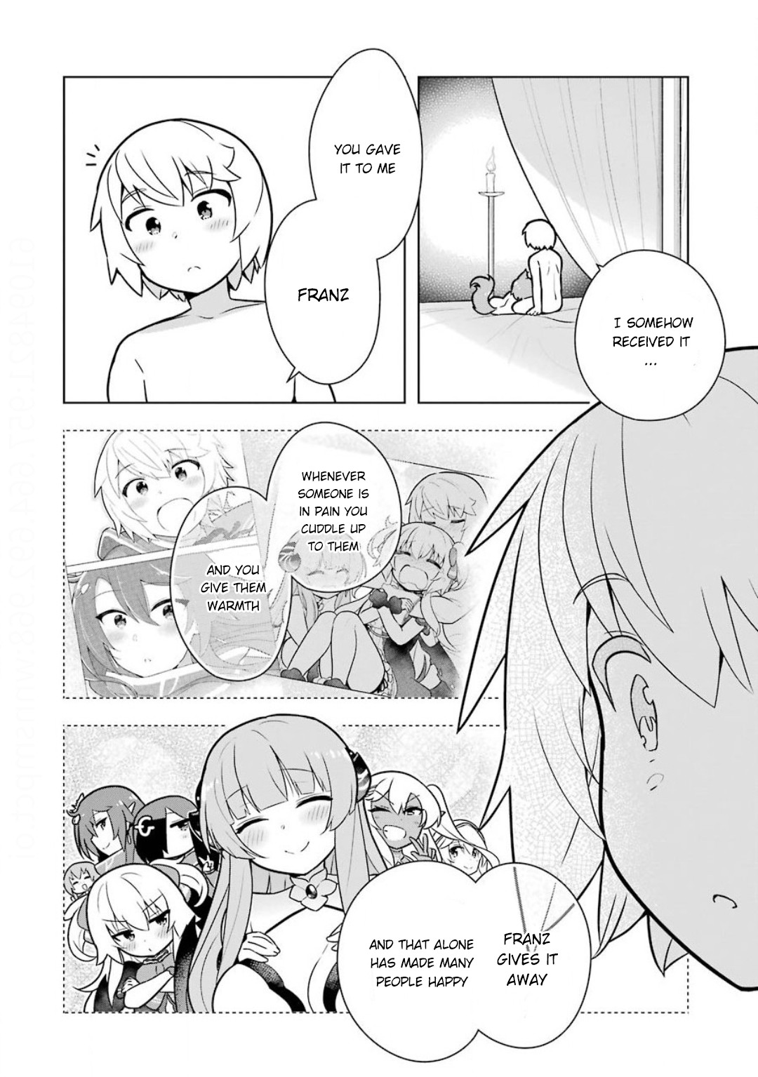 Though Young People Recoil From Entering the Black Magic Industry, I Found Its Treatment of Employees Quite Good When I Entered It, and the President and Familiar Are Cute Too So Everything Is Awesome! Chapter 23 page 24 - Chapter 23: Nursing 'Prez and White Magic