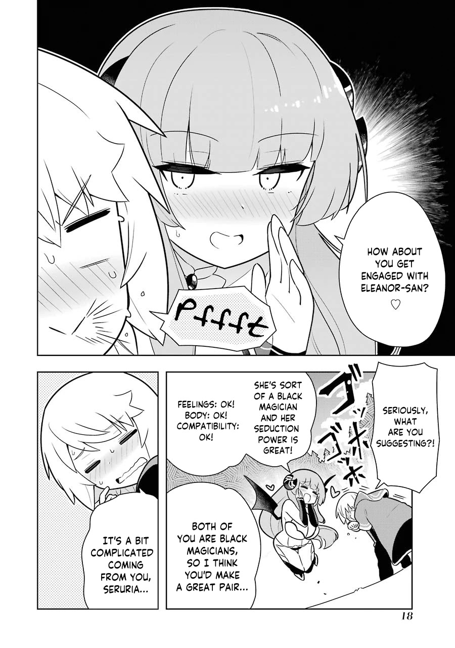 Though Young People Recoil From Entering the Black Magic Industry, I Found Its Treatment of Employees Quite Good When I Entered It, and the President and Familiar Are Cute Too So Everything Is Awesome! Chapter 24 page 20 - Chapter 24: Eleanor's Mini Studying Abroad