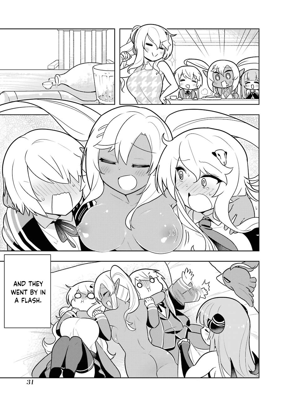 Though Young People Recoil From Entering the Black Magic Industry, I Found Its Treatment of Employees Quite Good When I Entered It, and the President and Familiar Are Cute Too So Everything Is Awesome! Chapter 24 page 33 - Chapter 24: Eleanor's Mini Studying Abroad