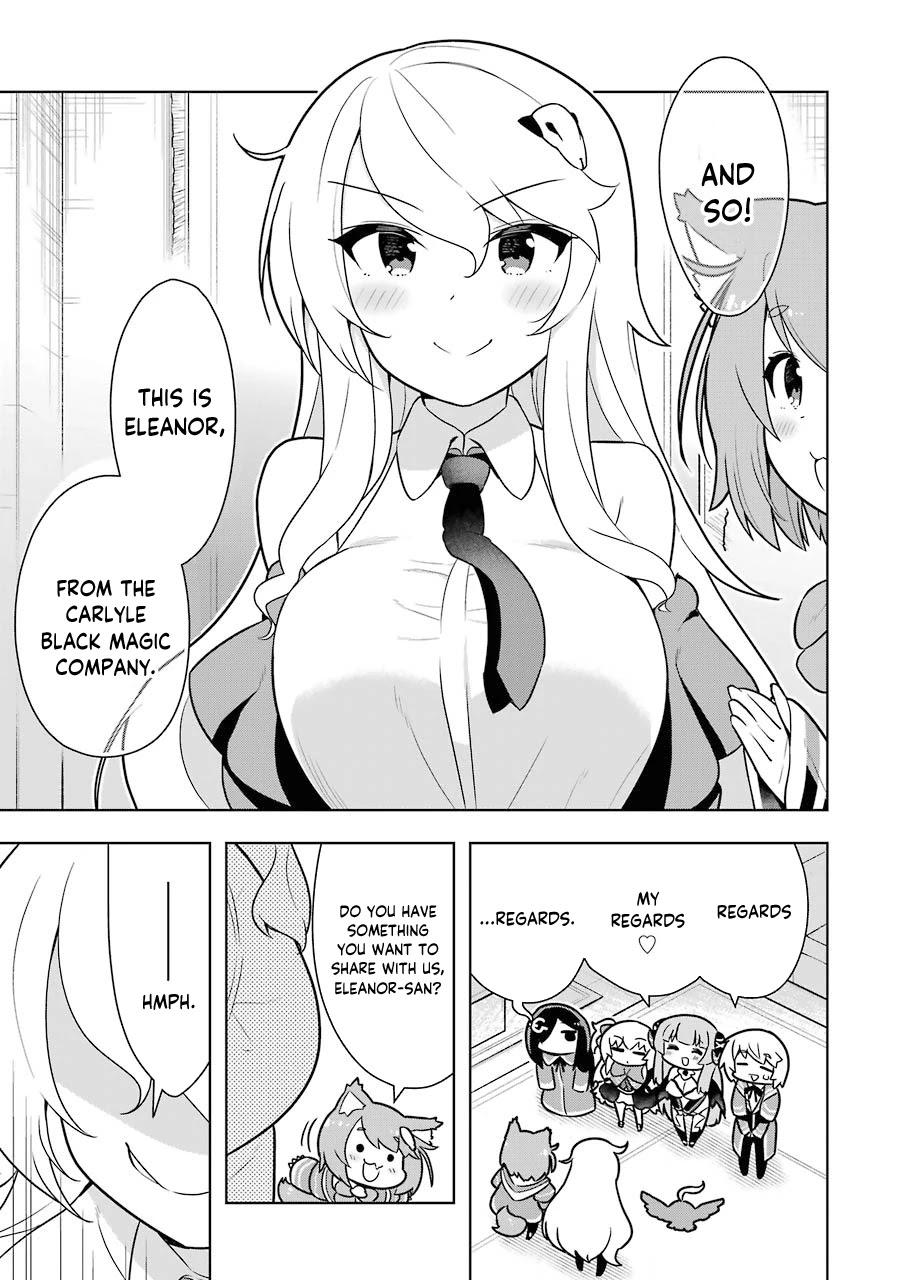 Though Young People Recoil From Entering the Black Magic Industry, I Found Its Treatment of Employees Quite Good When I Entered It, and the President and Familiar Are Cute Too So Everything Is Awesome! Chapter 24 page 7 - Chapter 24: Eleanor's Mini Studying Abroad
