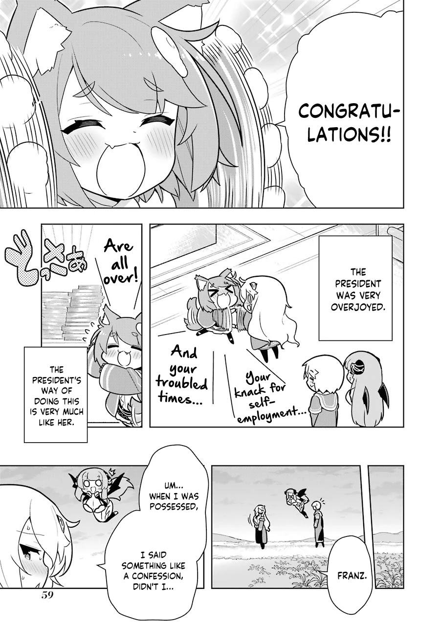 Though Young People Recoil From Entering the Black Magic Industry, I Found Its Treatment of Employees Quite Good When I Entered It, and the President and Familiar Are Cute Too So Everything Is Awesome! Chapter 25 page 23 - Chapter 25: To be Devoted to Desire