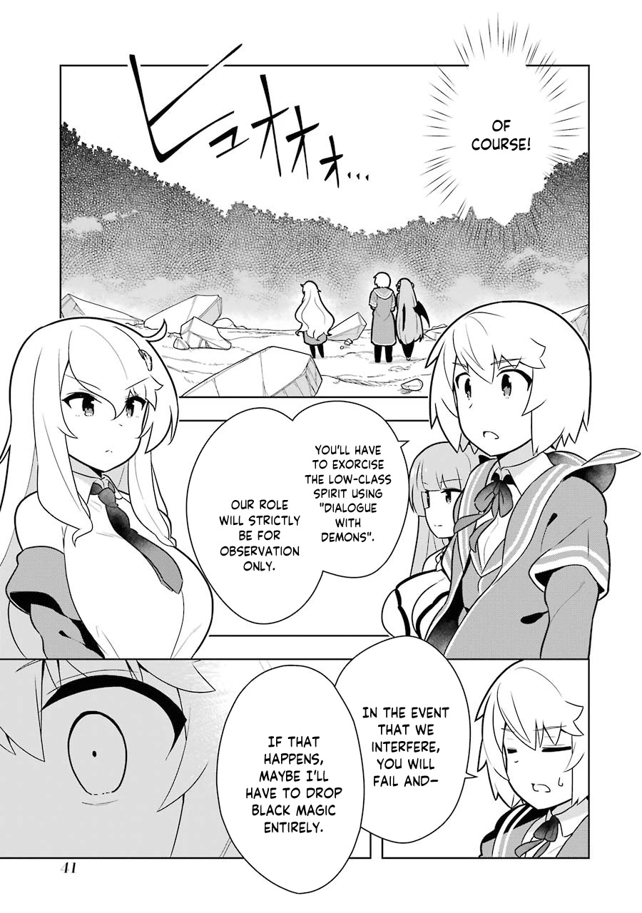 Though Young People Recoil From Entering the Black Magic Industry, I Found Its Treatment of Employees Quite Good When I Entered It, and the President and Familiar Are Cute Too So Everything Is Awesome! Chapter 25 page 5 - Chapter 25: To be Devoted to Desire