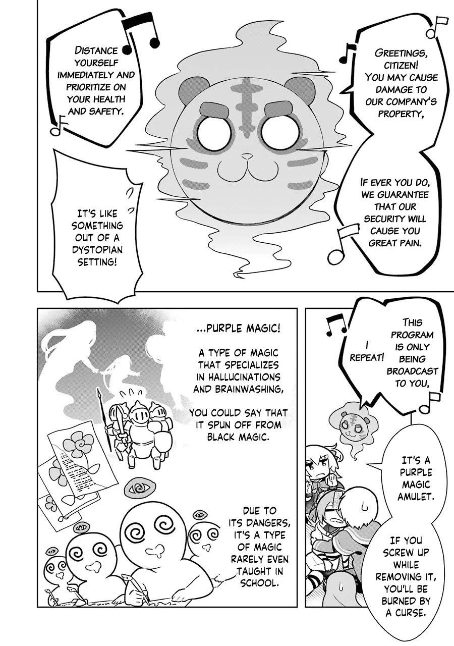 Though Young People Recoil From Entering the Black Magic Industry, I Found Its Treatment of Employees Quite Good When I Entered It, and the President and Familiar Are Cute Too So Everything Is Awesome! Chapter 26 page 10 - Chapter 26: The Undead's Work is too Harsh