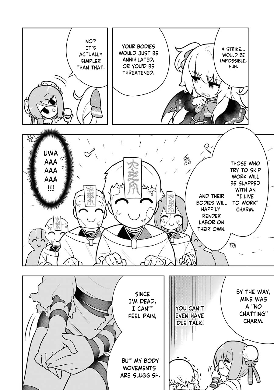 Though Young People Recoil From Entering the Black Magic Industry, I Found Its Treatment of Employees Quite Good When I Entered It, and the President and Familiar Are Cute Too So Everything Is Awesome! Chapter 26 page 16 - Chapter 26: The Undead's Work is too Harsh