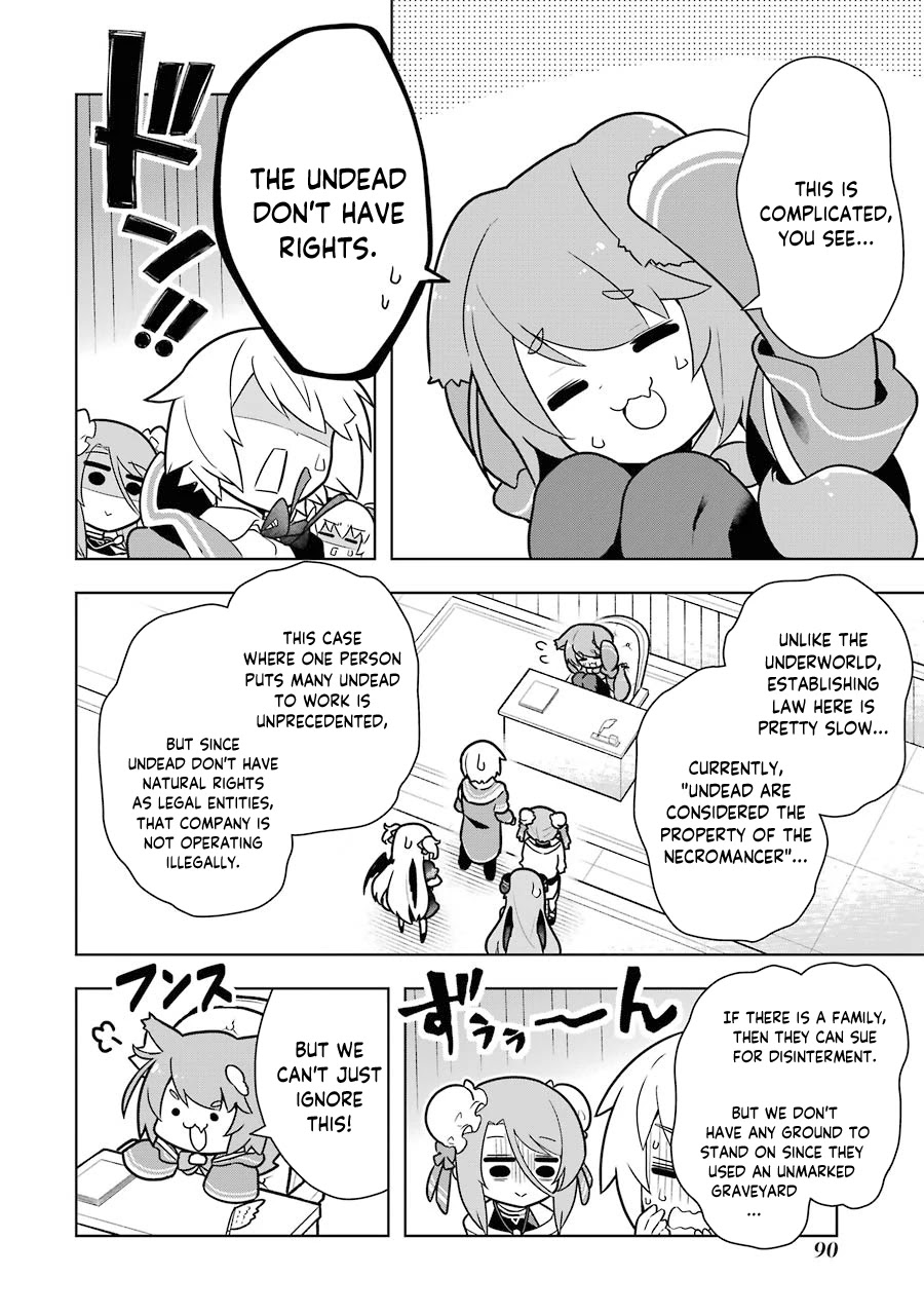 Though Young People Recoil From Entering the Black Magic Industry, I Found Its Treatment of Employees Quite Good When I Entered It, and the President and Familiar Are Cute Too So Everything Is Awesome! Chapter 26 page 20 - Chapter 26: The Undead's Work is too Harsh
