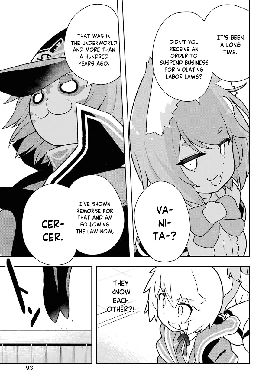 Though Young People Recoil From Entering the Black Magic Industry, I Found Its Treatment of Employees Quite Good When I Entered It, and the President and Familiar Are Cute Too So Everything Is Awesome! Chapter 26 page 23 - Chapter 26: The Undead's Work is too Harsh
