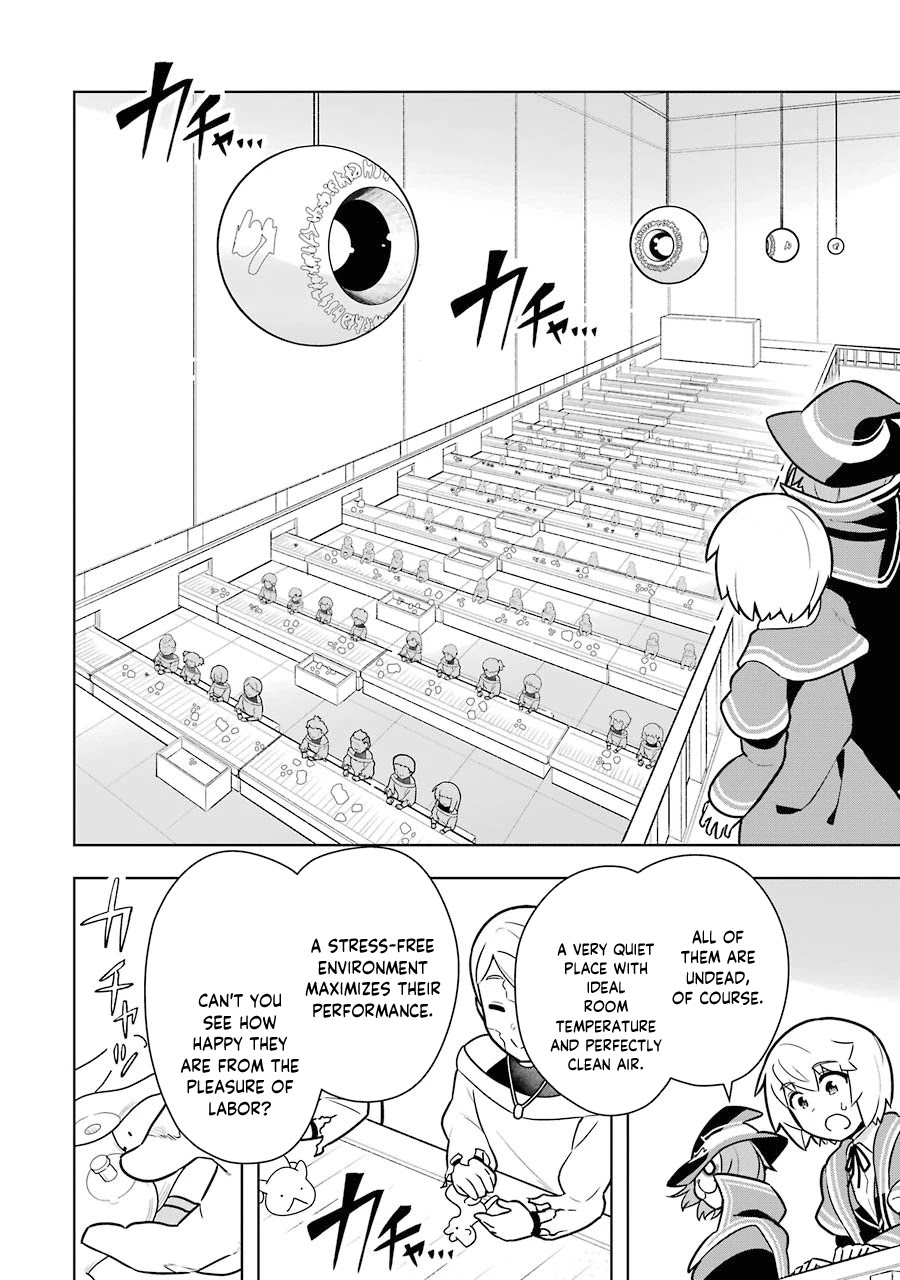 Though Young People Recoil From Entering the Black Magic Industry, I Found Its Treatment of Employees Quite Good When I Entered It, and the President and Familiar Are Cute Too So Everything Is Awesome! Chapter 26 page 34 - Chapter 26: The Undead's Work is too Harsh