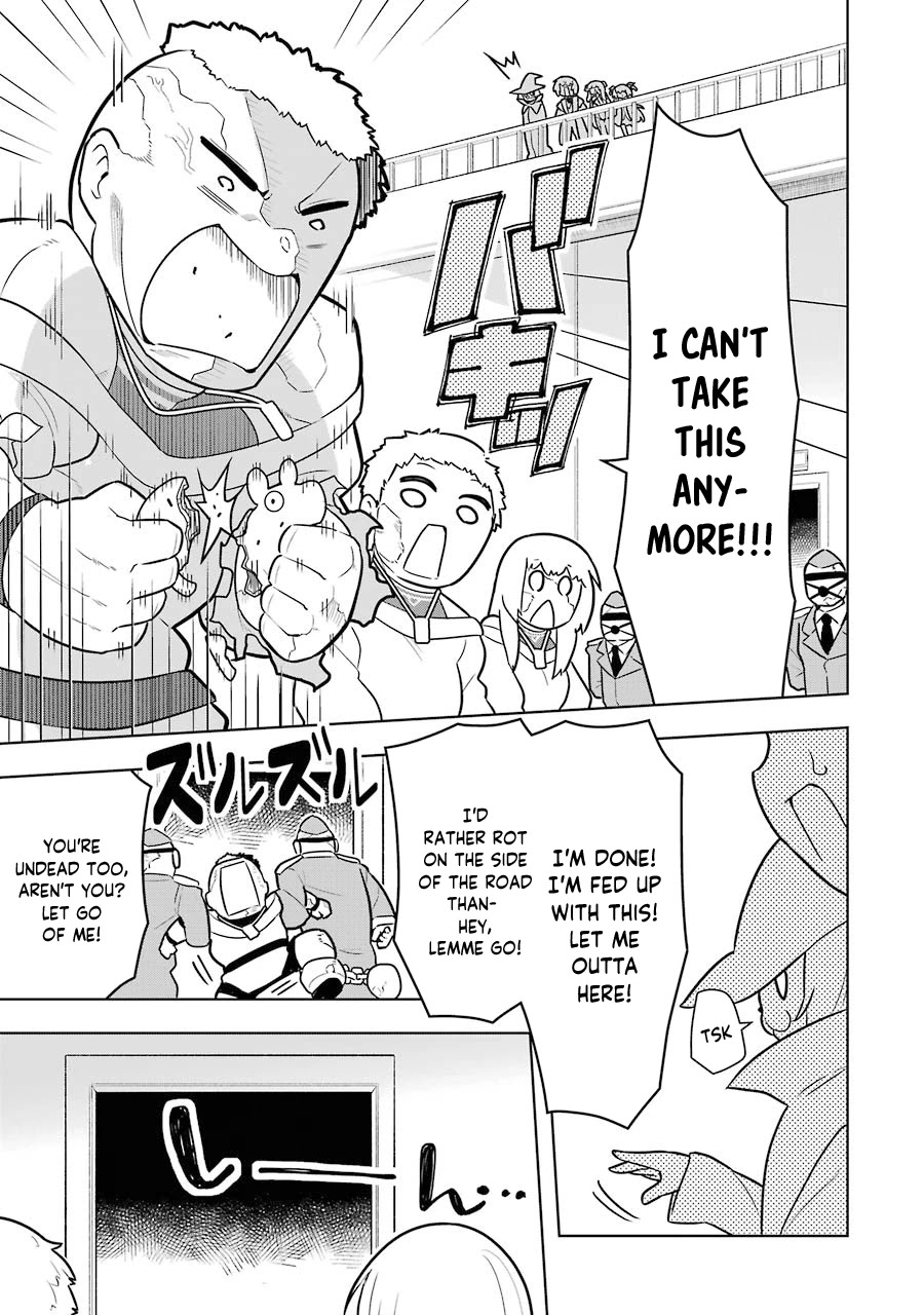 Though Young People Recoil From Entering the Black Magic Industry, I Found Its Treatment of Employees Quite Good When I Entered It, and the President and Familiar Are Cute Too So Everything Is Awesome! Chapter 26 page 35 - Chapter 26: The Undead's Work is too Harsh