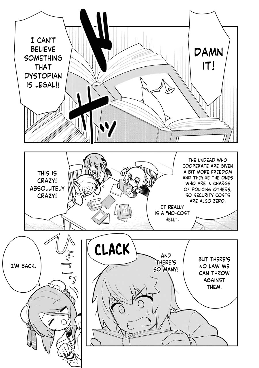 Though Young People Recoil From Entering the Black Magic Industry, I Found Its Treatment of Employees Quite Good When I Entered It, and the President and Familiar Are Cute Too So Everything Is Awesome! Chapter 26 page 39 - Chapter 26: The Undead's Work is too Harsh