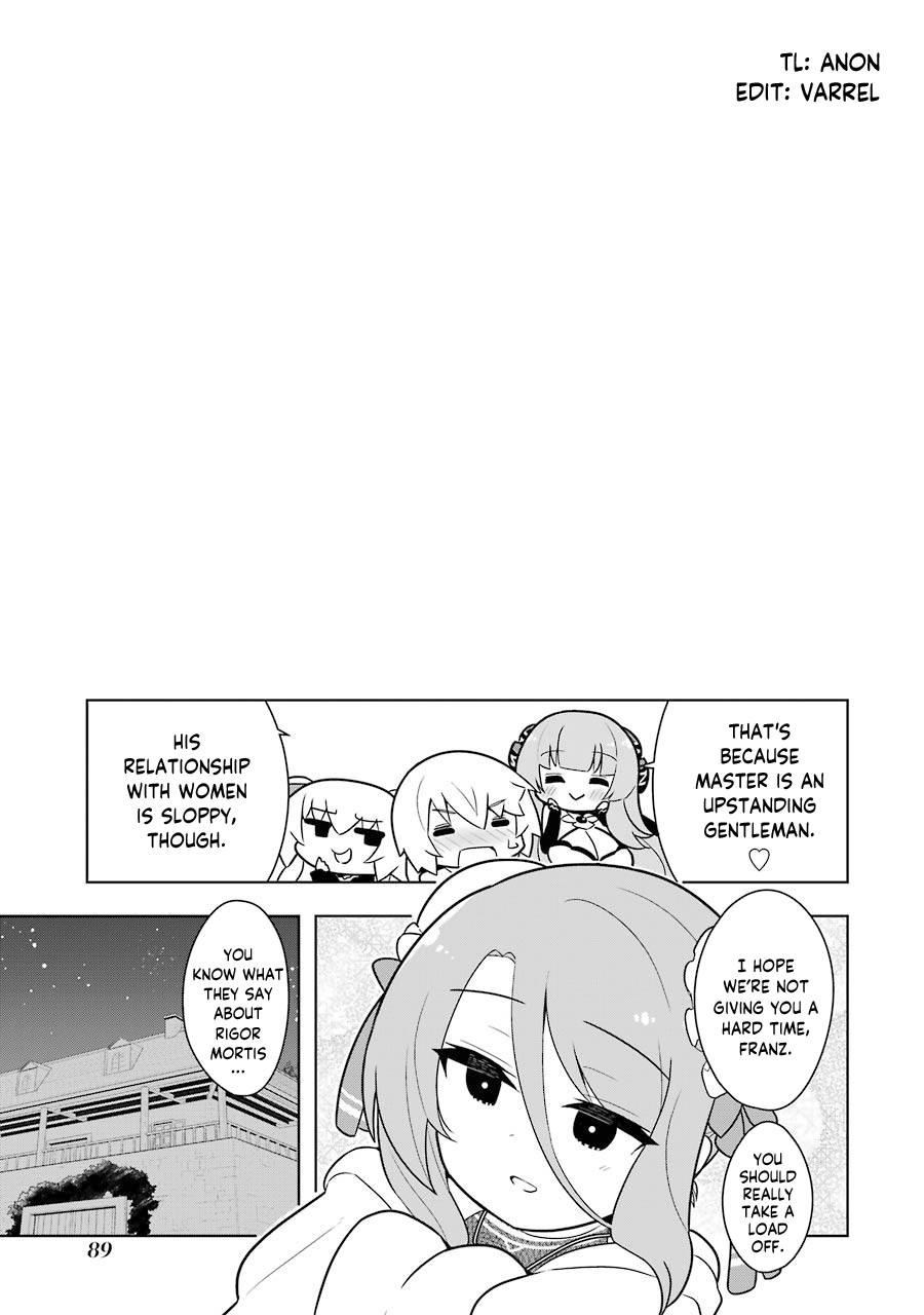 Though Young People Recoil From Entering the Black Magic Industry, I Found Its Treatment of Employees Quite Good When I Entered It, and the President and Familiar Are Cute Too So Everything Is Awesome! Chapter 26 page 45 - Chapter 26: The Undead's Work is too Harsh