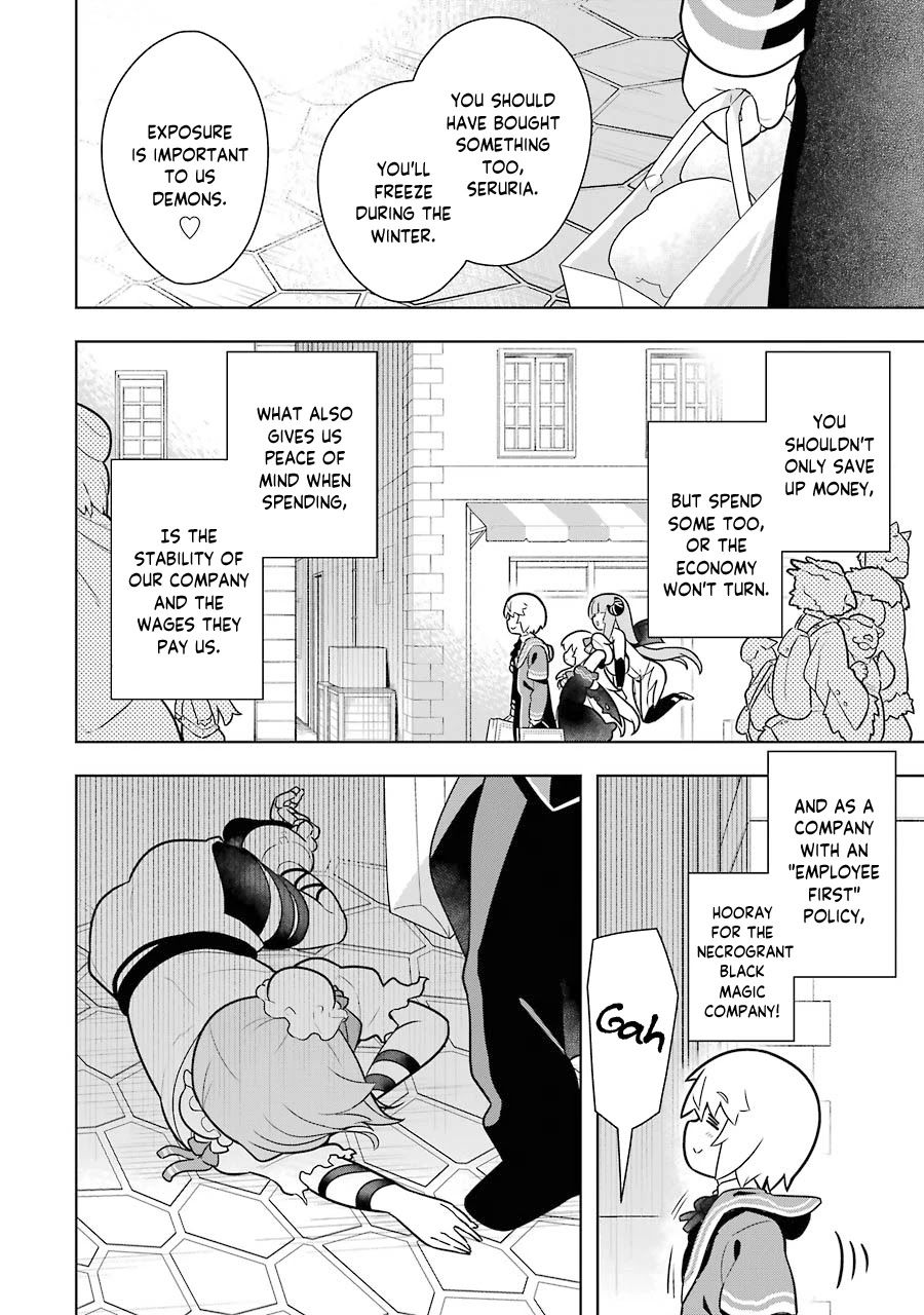 Though Young People Recoil From Entering the Black Magic Industry, I Found Its Treatment of Employees Quite Good When I Entered It, and the President and Familiar Are Cute Too So Everything Is Awesome! Chapter 26 page 8 - Chapter 26: The Undead's Work is too Harsh