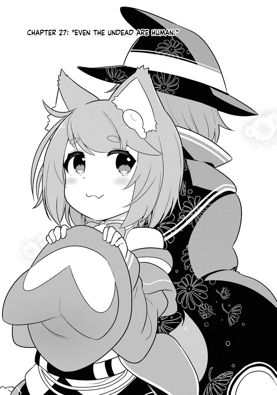 Though Young People Recoil From Entering the Black Magic Industry, I Found Its Treatment of Employees Quite Good When I Entered It, and the President and Familiar Are Cute Too So Everything Is Awesome! Chapter 27 page 1 - Chapter 27: Even the Undead are Human
