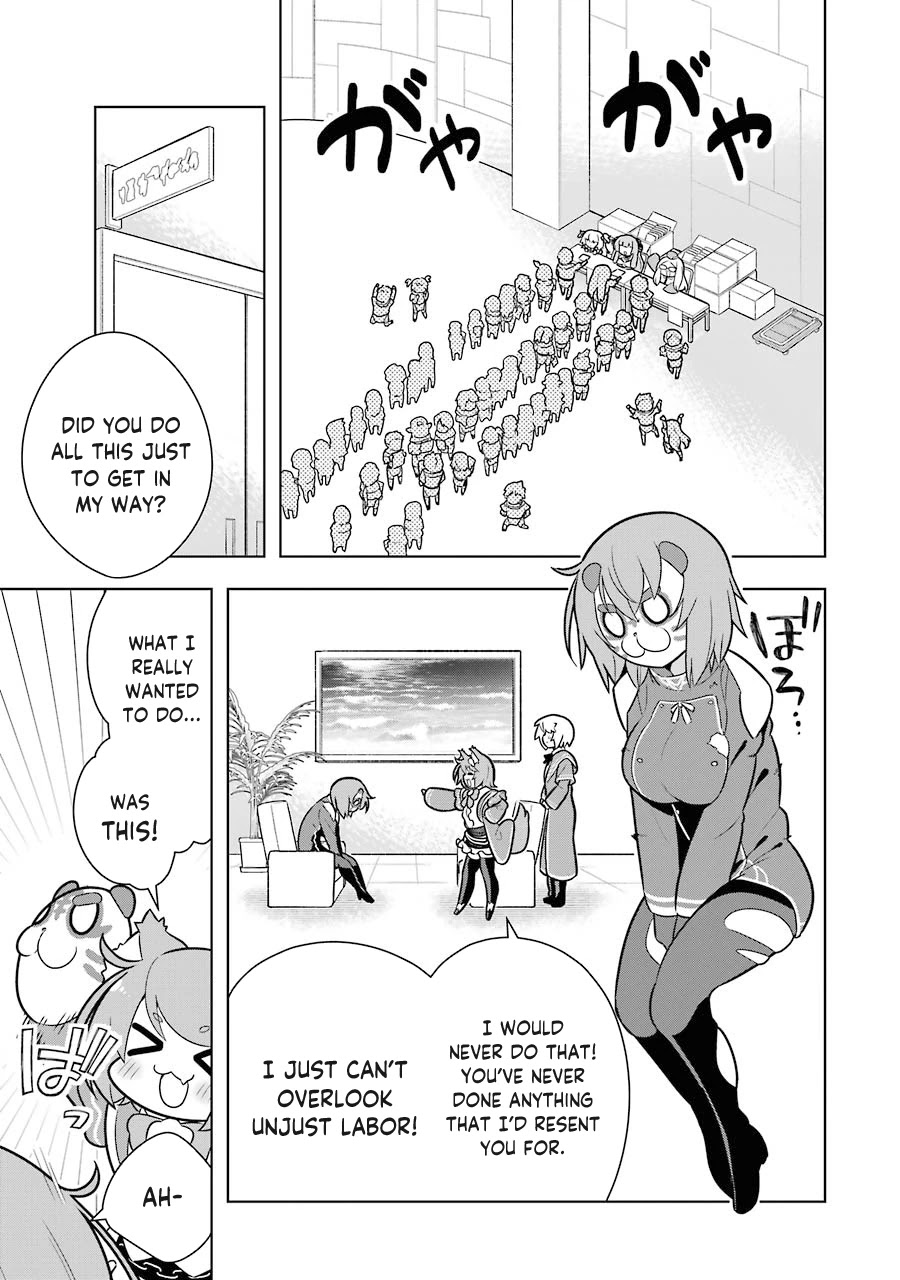 Though Young People Recoil From Entering the Black Magic Industry, I Found Its Treatment of Employees Quite Good When I Entered It, and the President and Familiar Are Cute Too So Everything Is Awesome! Chapter 27 page 19 - Chapter 27: Even the Undead are Human
