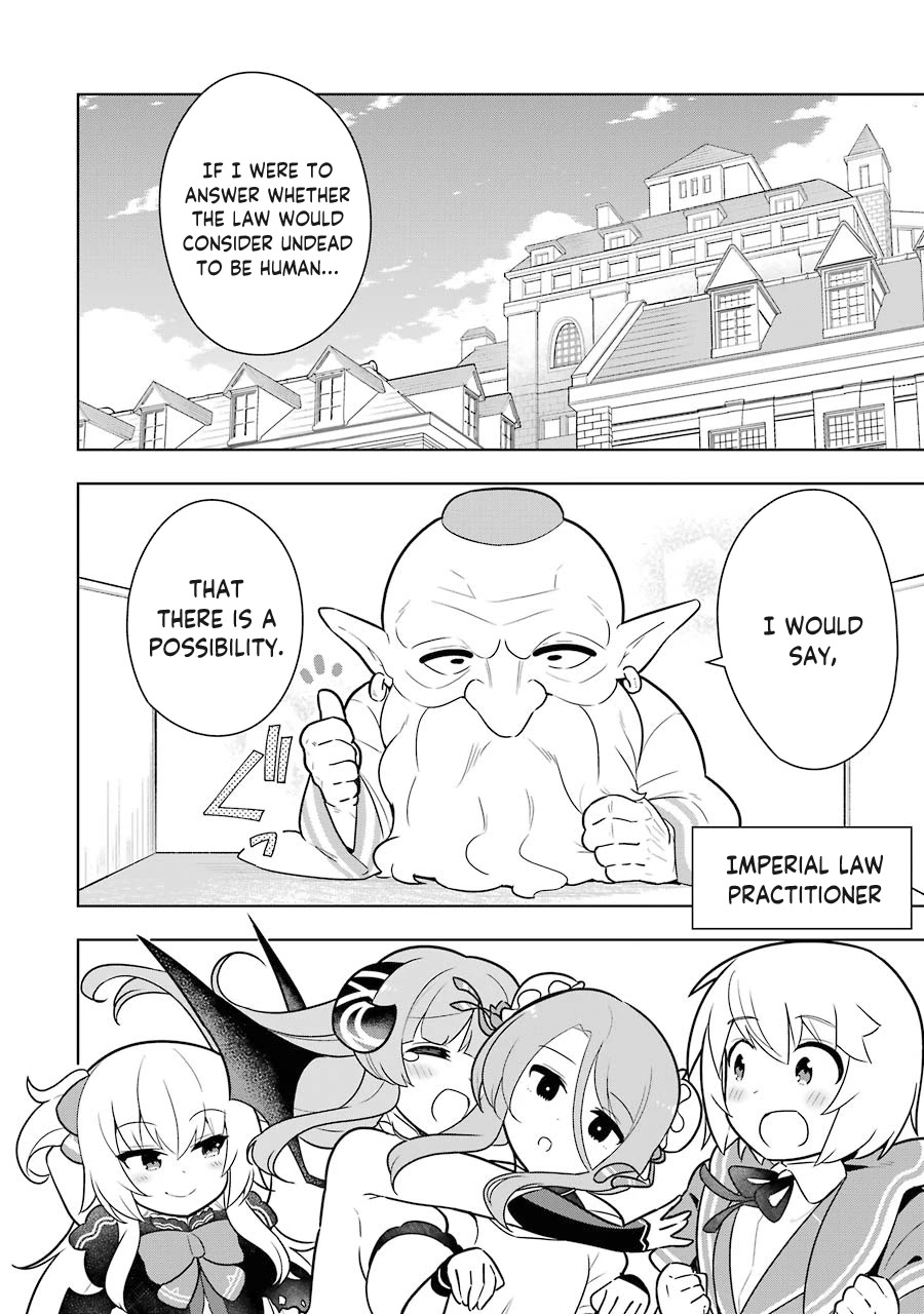 Though Young People Recoil From Entering the Black Magic Industry, I Found Its Treatment of Employees Quite Good When I Entered It, and the President and Familiar Are Cute Too So Everything Is Awesome! Chapter 27 page 2 - Chapter 27: Even the Undead are Human