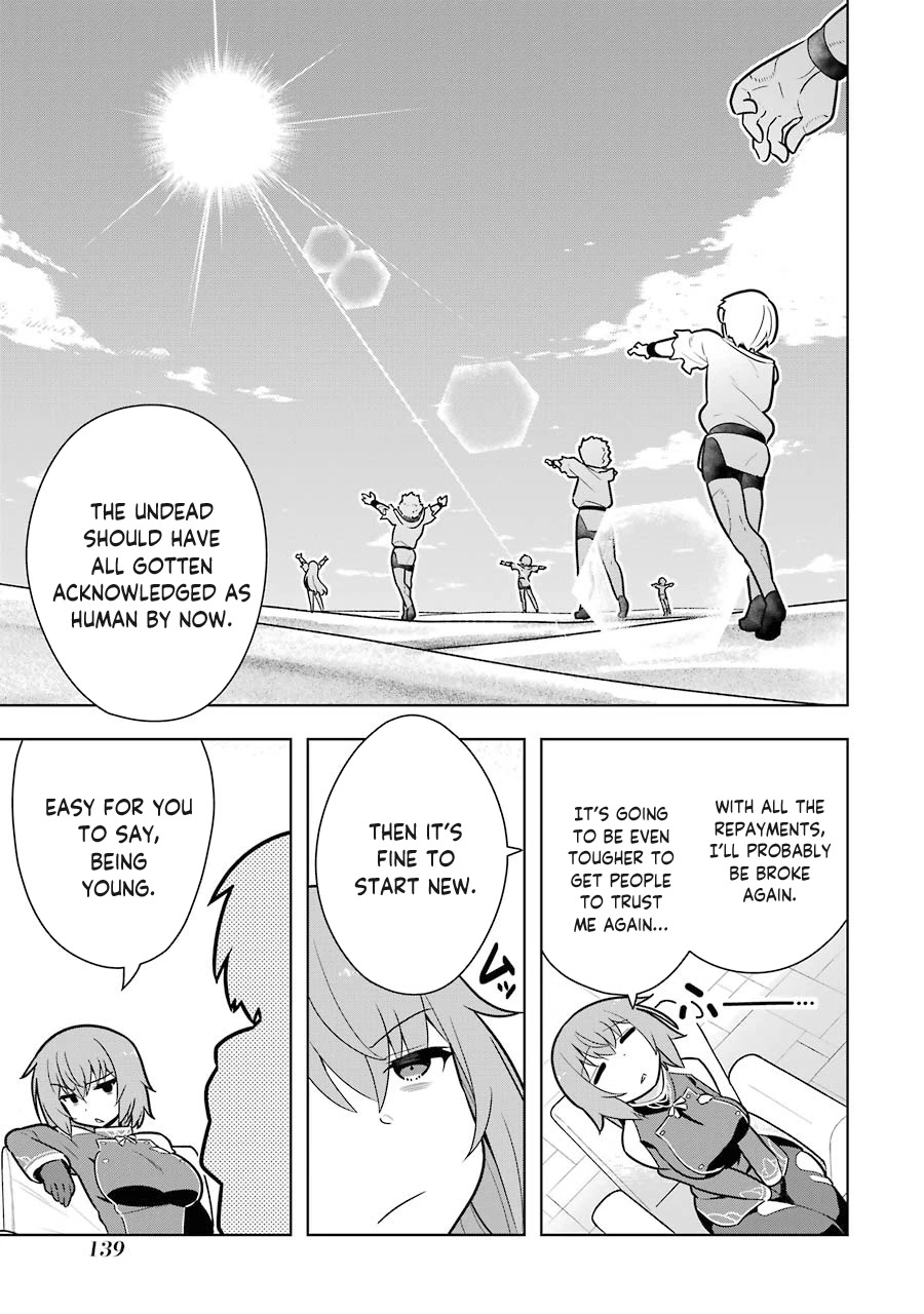 Though Young People Recoil From Entering the Black Magic Industry, I Found Its Treatment of Employees Quite Good When I Entered It, and the President and Familiar Are Cute Too So Everything Is Awesome! Chapter 27 page 25 - Chapter 27: Even the Undead are Human