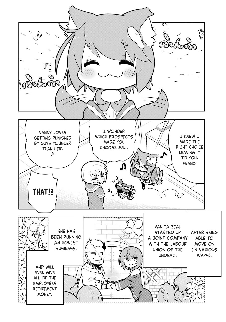 Though Young People Recoil From Entering the Black Magic Industry, I Found Its Treatment of Employees Quite Good When I Entered It, and the President and Familiar Are Cute Too So Everything Is Awesome! Chapter 27 page 36 - Chapter 27: Even the Undead are Human