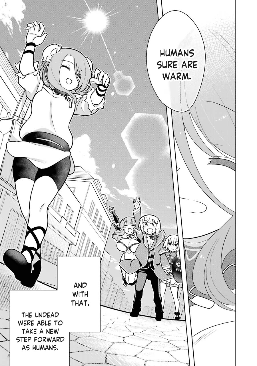 Though Young People Recoil From Entering the Black Magic Industry, I Found Its Treatment of Employees Quite Good When I Entered It, and the President and Familiar Are Cute Too So Everything Is Awesome! Chapter 27 page 39 - Chapter 27: Even the Undead are Human