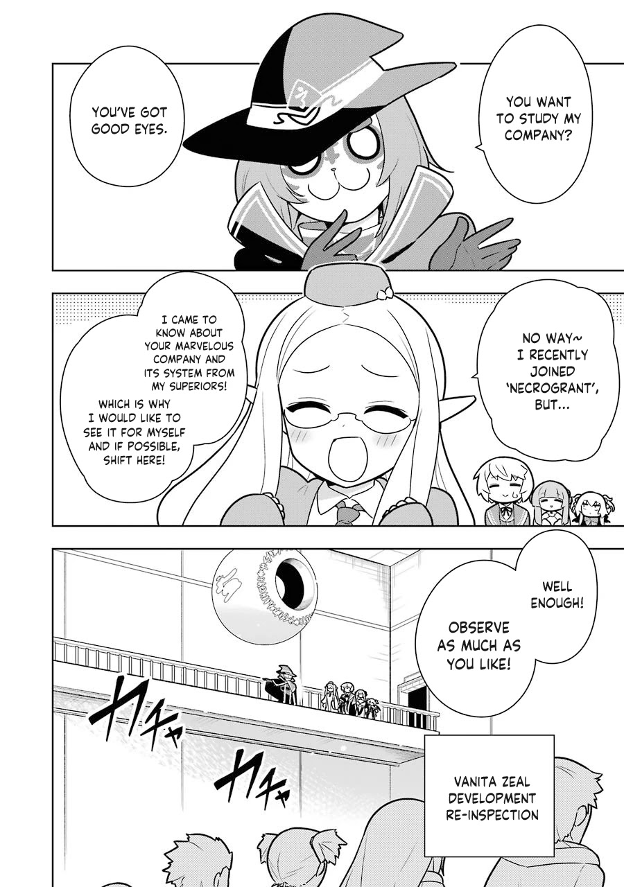 Though Young People Recoil From Entering the Black Magic Industry, I Found Its Treatment of Employees Quite Good When I Entered It, and the President and Familiar Are Cute Too So Everything Is Awesome! Chapter 27 page 4 - Chapter 27: Even the Undead are Human