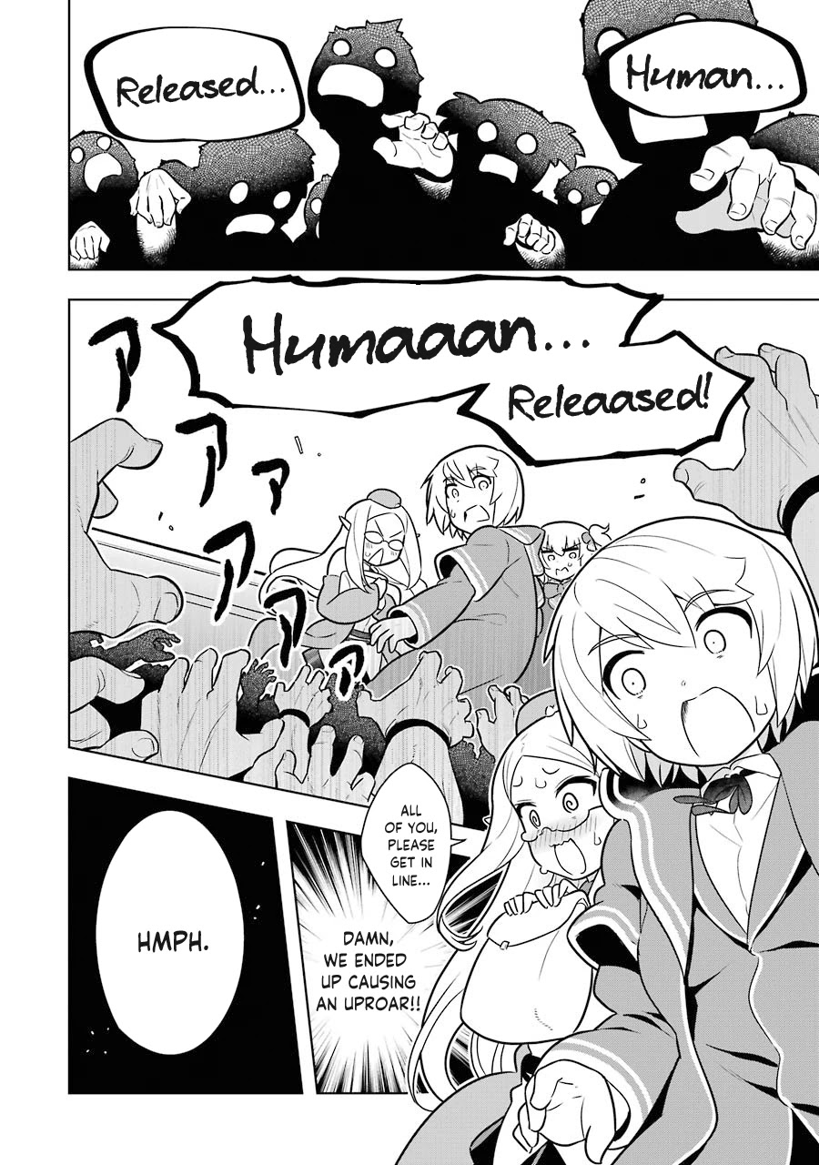 Though Young People Recoil From Entering the Black Magic Industry, I Found Its Treatment of Employees Quite Good When I Entered It, and the President and Familiar Are Cute Too So Everything Is Awesome! Chapter 27 page 8 - Chapter 27: Even the Undead are Human