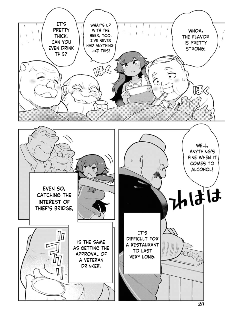Though Young People Recoil From Entering the Black Magic Industry, I Found Its Treatment of Employees Quite Good When I Entered It, and the President and Familiar Are Cute Too So Everything Is Awesome! Chapter 29 page 22 - Chapter 29: Inakaya, Now Open!