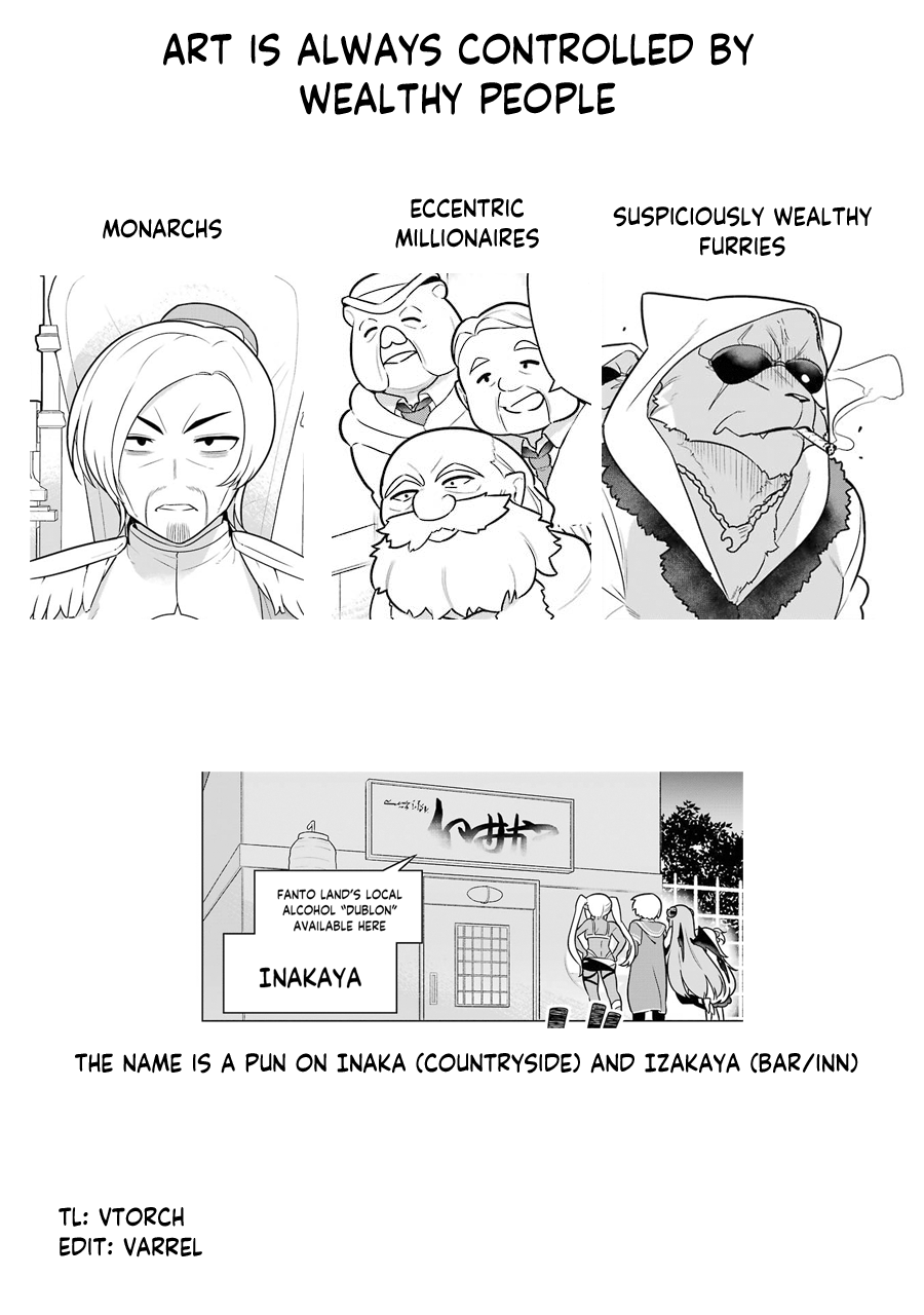 Though Young People Recoil From Entering the Black Magic Industry, I Found Its Treatment of Employees Quite Good When I Entered It, and the President and Familiar Are Cute Too So Everything Is Awesome! Chapter 29 page 35 - Chapter 29: Inakaya, Now Open!