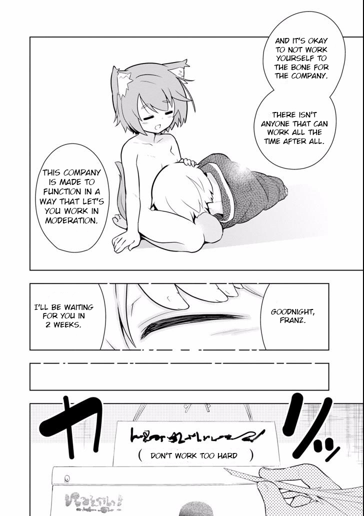 Though Young People Recoil From Entering the Black Magic Industry, I Found Its Treatment of Employees Quite Good When I Entered It, and the President and Familiar Are Cute Too So Everything Is Awesome! Chapter 3 page 16 - Chapter 3: My First Job