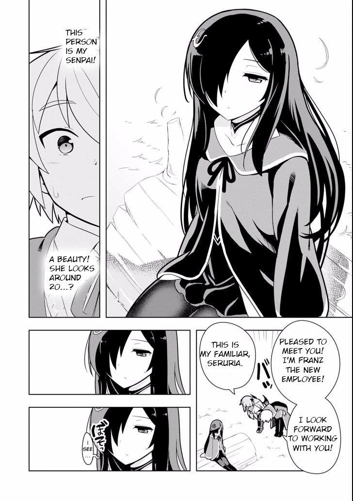 Though Young People Recoil From Entering the Black Magic Industry, I Found Its Treatment of Employees Quite Good When I Entered It, and the President and Familiar Are Cute Too So Everything Is Awesome! Chapter 3 page 20 - Chapter 3: My First Job