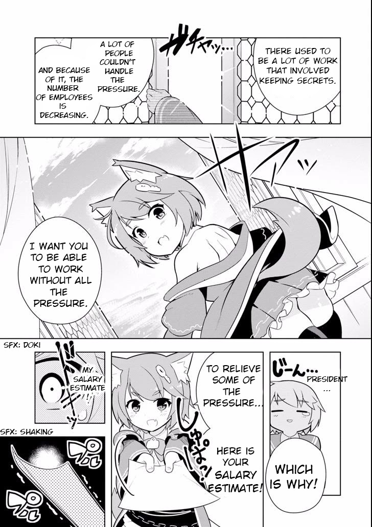Though Young People Recoil From Entering the Black Magic Industry, I Found Its Treatment of Employees Quite Good When I Entered It, and the President and Familiar Are Cute Too So Everything Is Awesome! Chapter 3 page 3 - Chapter 3: My First Job