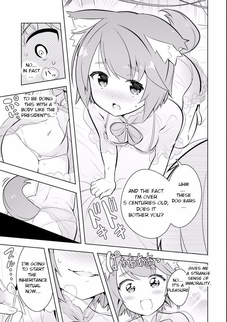 Though Young People Recoil From Entering the Black Magic Industry, I Found Its Treatment of Employees Quite Good When I Entered It, and the President and Familiar Are Cute Too So Everything Is Awesome! Chapter 3 page 9 - Chapter 3: My First Job
