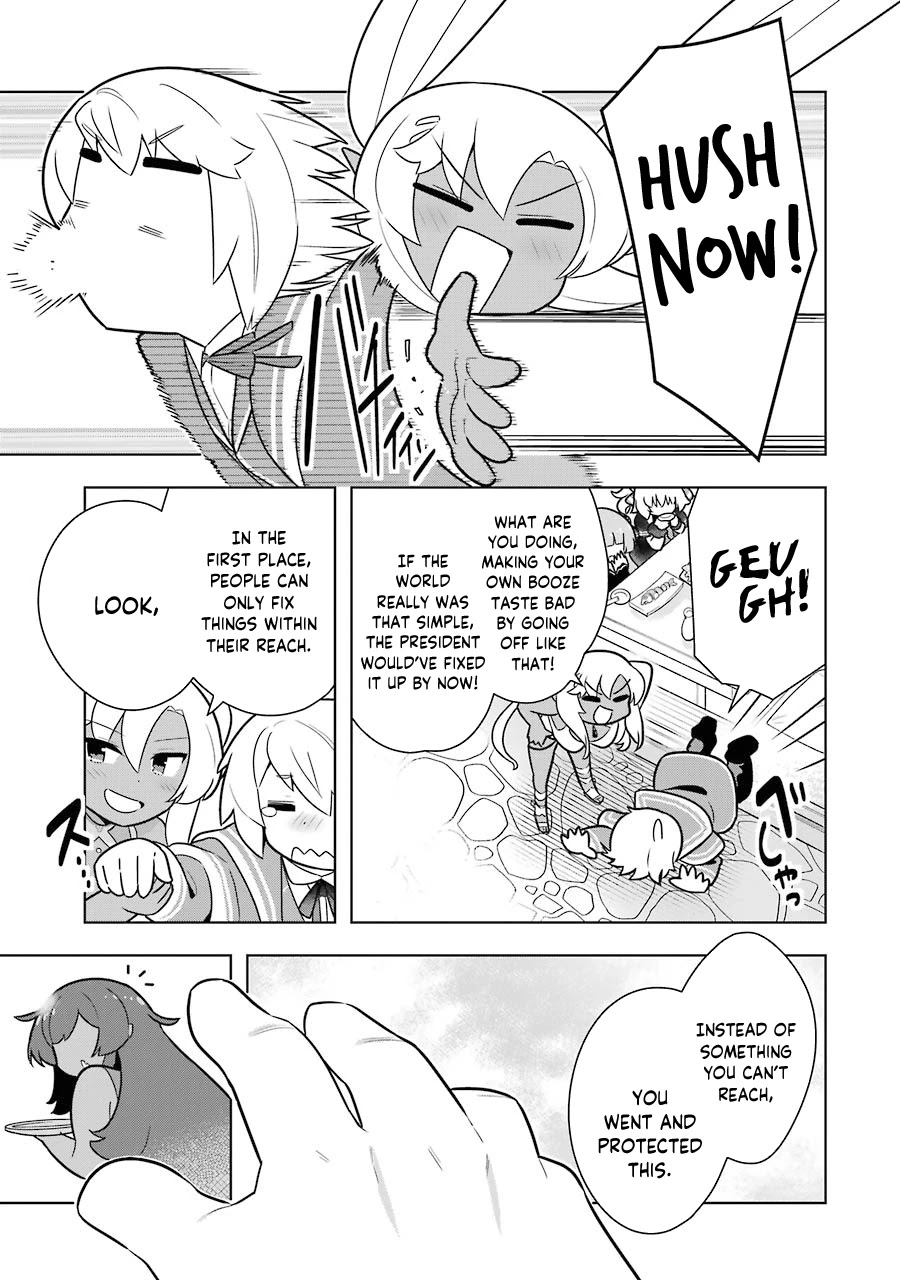 Though Young People Recoil From Entering the Black Magic Industry, I Found Its Treatment of Employees Quite Good When I Entered It, and the President and Familiar Are Cute Too So Everything Is Awesome! Chapter 30 page 27 - Chapter 30: Give Back our Protection Money!
