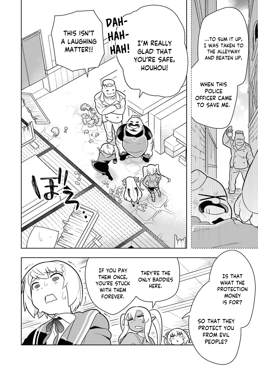 Though Young People Recoil From Entering the Black Magic Industry, I Found Its Treatment of Employees Quite Good When I Entered It, and the President and Familiar Are Cute Too So Everything Is Awesome! Chapter 30 page 4 - Chapter 30: Give Back our Protection Money!