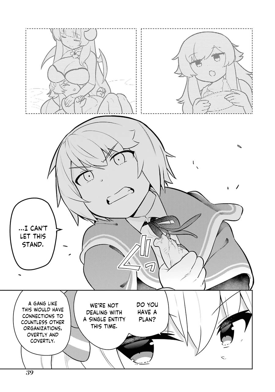 Though Young People Recoil From Entering the Black Magic Industry, I Found Its Treatment of Employees Quite Good When I Entered It, and the President and Familiar Are Cute Too So Everything Is Awesome! Chapter 30 page 7 - Chapter 30: Give Back our Protection Money!