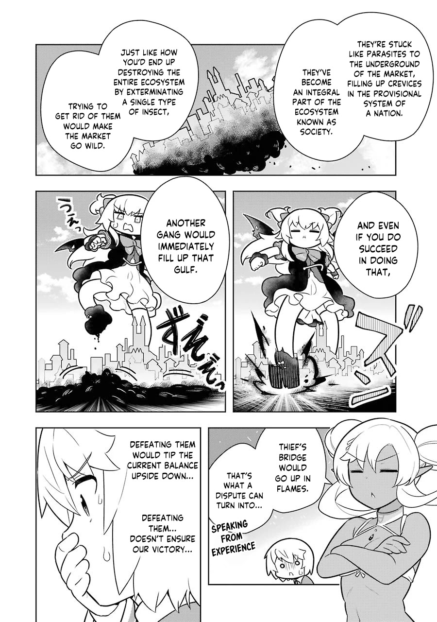 Though Young People Recoil From Entering the Black Magic Industry, I Found Its Treatment of Employees Quite Good When I Entered It, and the President and Familiar Are Cute Too So Everything Is Awesome! Chapter 30 page 8 - Chapter 30: Give Back our Protection Money!