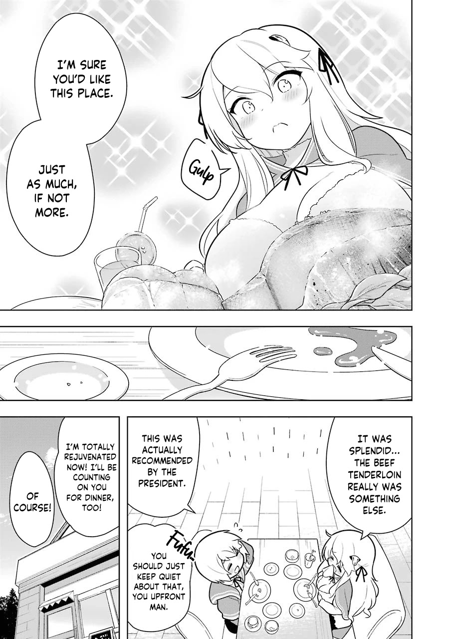 Though Young People Recoil From Entering the Black Magic Industry, I Found Its Treatment of Employees Quite Good When I Entered It, and the President and Familiar Are Cute Too So Everything Is Awesome! Chapter 31 page 15 - Chapter 31: Escorting a Customer