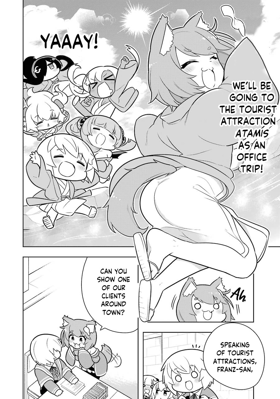 Though Young People Recoil From Entering the Black Magic Industry, I Found Its Treatment of Employees Quite Good When I Entered It, and the President and Familiar Are Cute Too So Everything Is Awesome! Chapter 31 page 2 - Chapter 31: Escorting a Customer