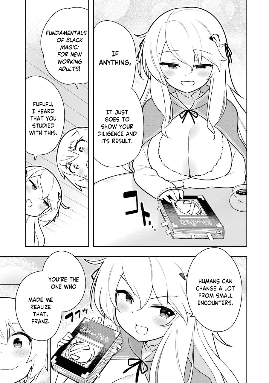 Though Young People Recoil From Entering the Black Magic Industry, I Found Its Treatment of Employees Quite Good When I Entered It, and the President and Familiar Are Cute Too So Everything Is Awesome! Chapter 31 page 21 - Chapter 31: Escorting a Customer