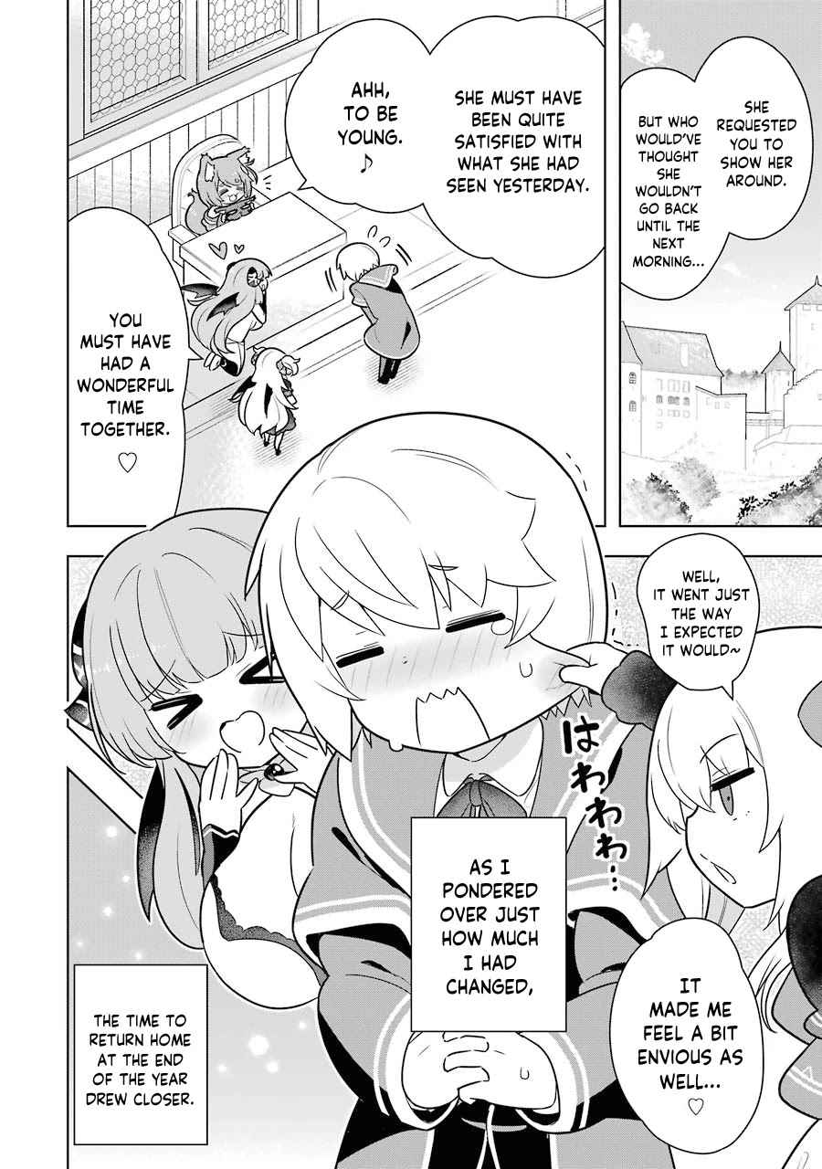 Though Young People Recoil From Entering the Black Magic Industry, I Found Its Treatment of Employees Quite Good When I Entered It, and the President and Familiar Are Cute Too So Everything Is Awesome! Chapter 31 page 32 - Chapter 31: Escorting a Customer