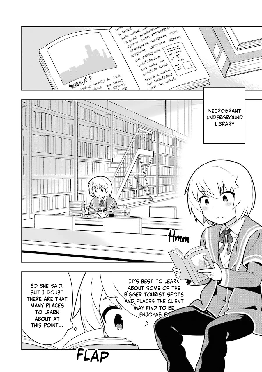 Though Young People Recoil From Entering the Black Magic Industry, I Found Its Treatment of Employees Quite Good When I Entered It, and the President and Familiar Are Cute Too So Everything Is Awesome! Chapter 31 page 4 - Chapter 31: Escorting a Customer